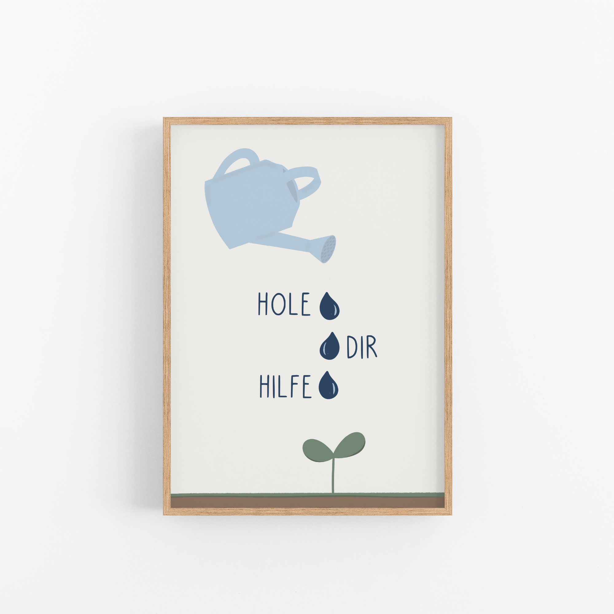 Poster 03 "Hole dir Hilfe" Mutmachposter A3 - DieGrundschulkiste X misserena