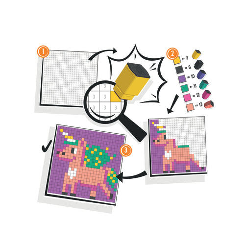 PIXEL STAMP Fantasie