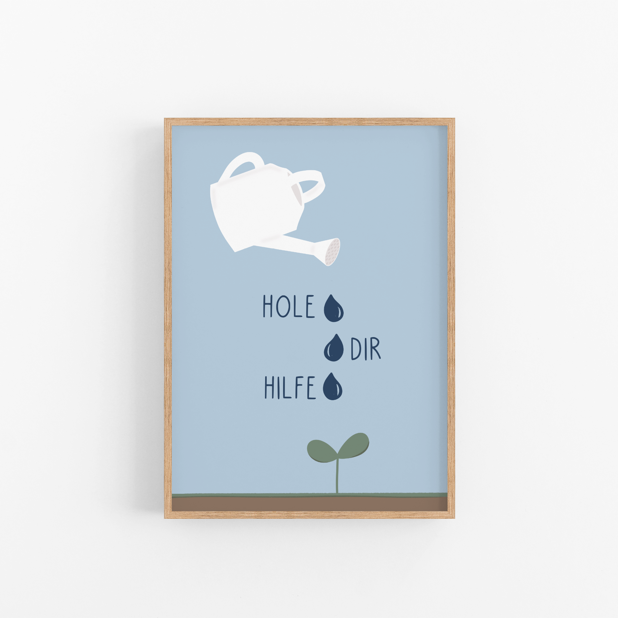 Poster 03 "Hole dir Hilfe" Mutmachposter A3 - DieGrundschulkiste X misserena