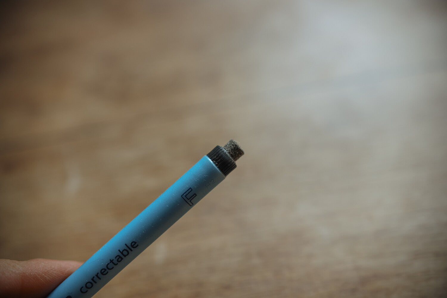 Folienstift wasserlöslich schwarz mit Filzradierer