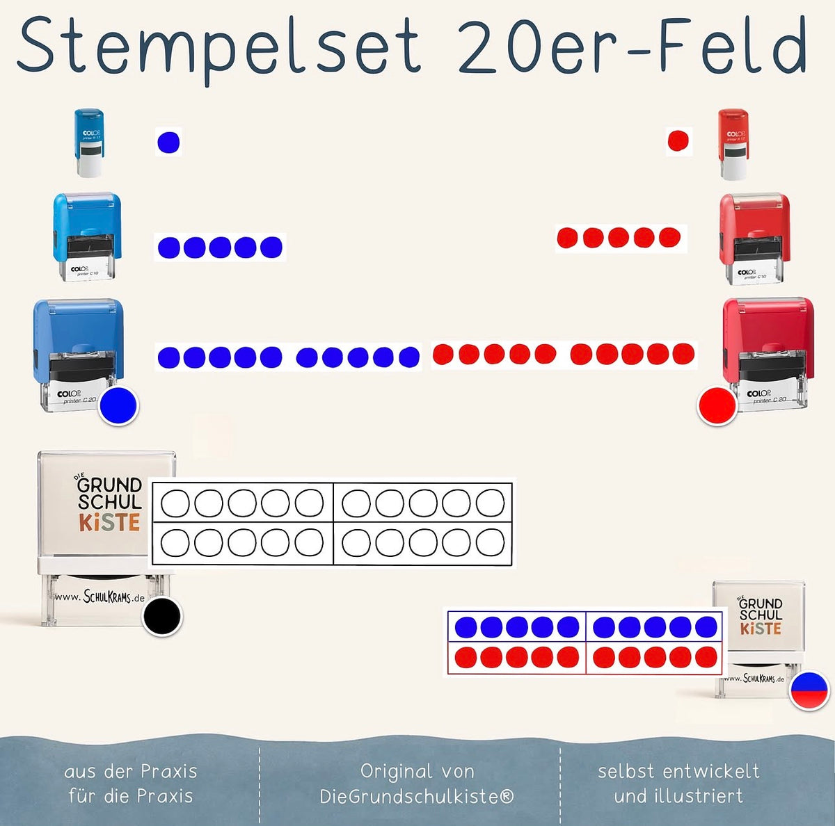 Bundle Stempel Zwanzigerfeld