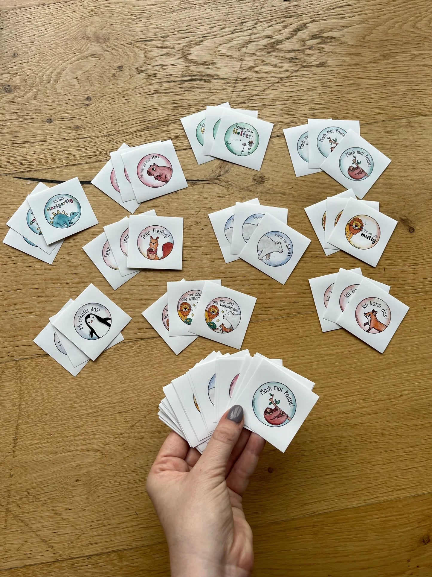 Doodleteacher - Mutmach-Sticker (100er- Set)
