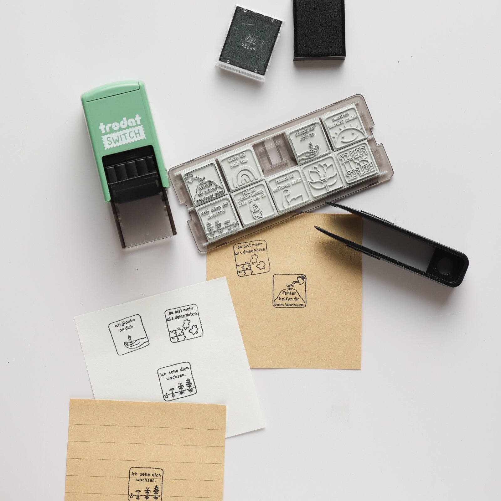SWITCH Stempelset Growth Mindset - 10 Motive zum Wechseln