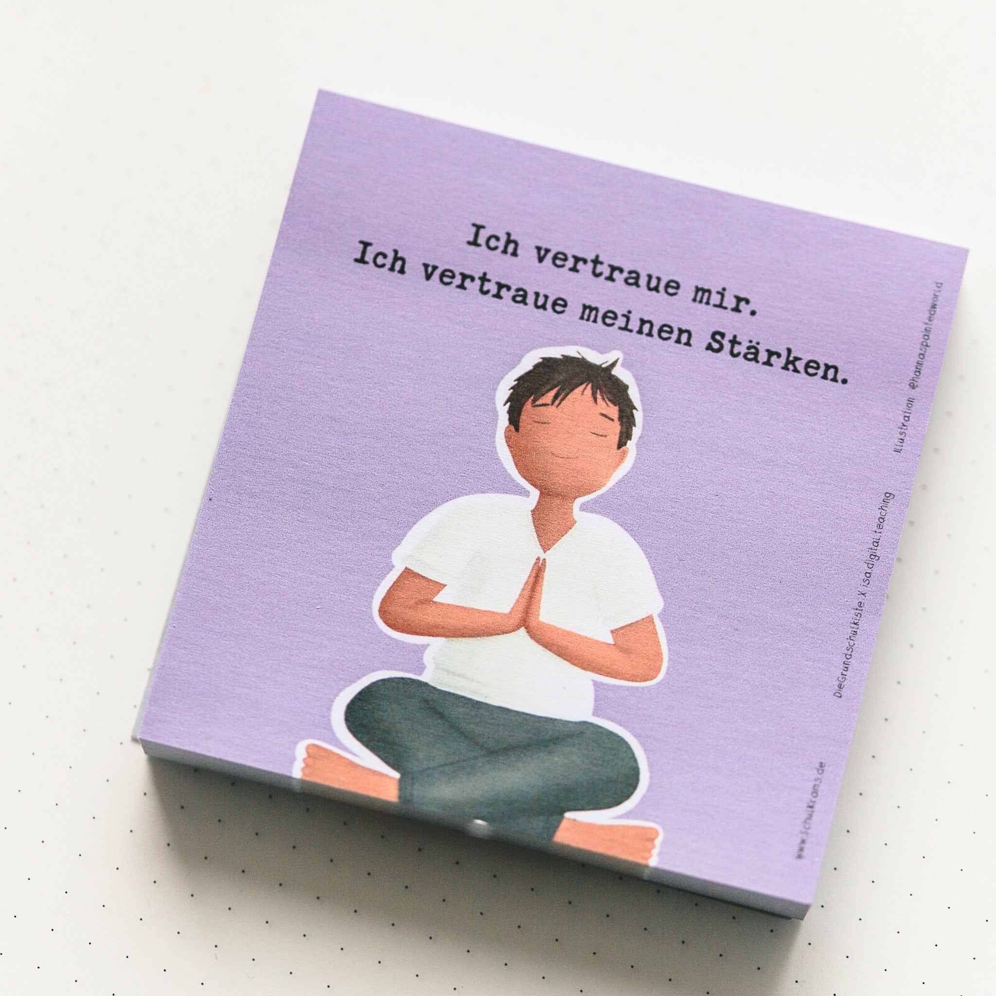 Haftnotiz Affirmationen Mix - 20 Blatt von jedem Motiv