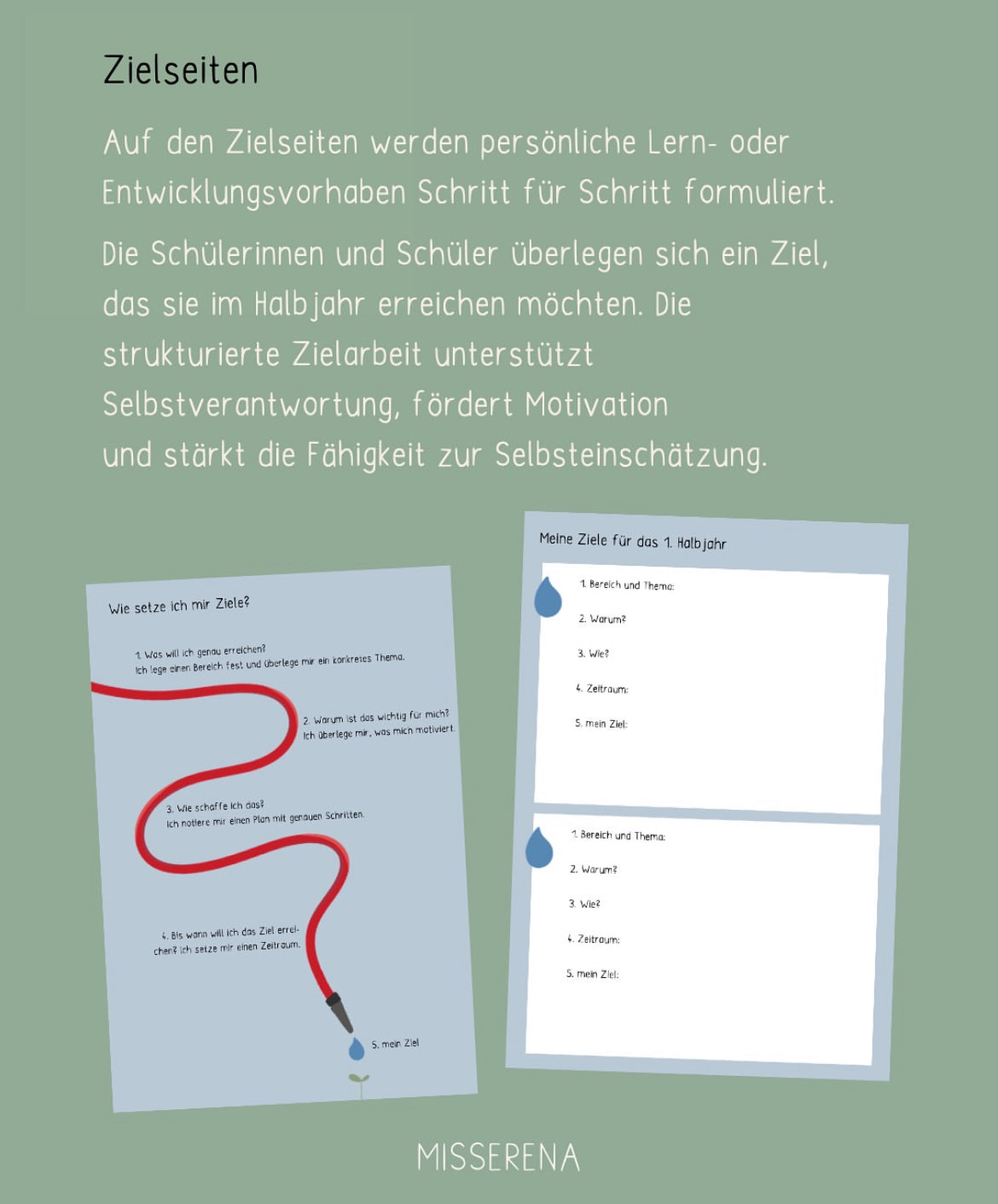 Wachstumstagebuch Schuljahr 2025/26 - DieGrundschulkiste X misserena
