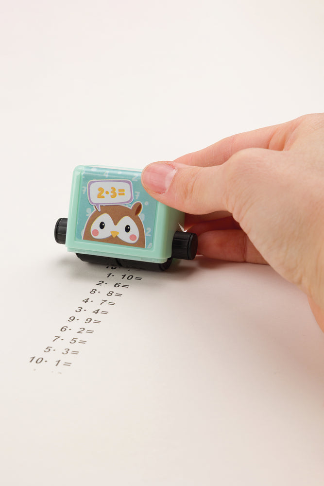 Rollstempel Rechenrally zum Malrechnen ab Klasse 2