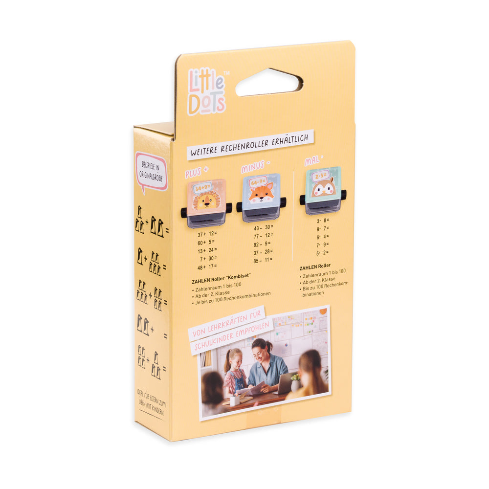 Rollstempel Rechenrally zum Plusrechnen ab Klasse 1