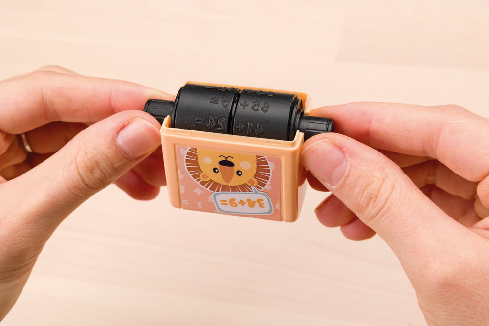 Rollstempel  Rechenrally  2er Set Plus / Minus Ab Klasse 2