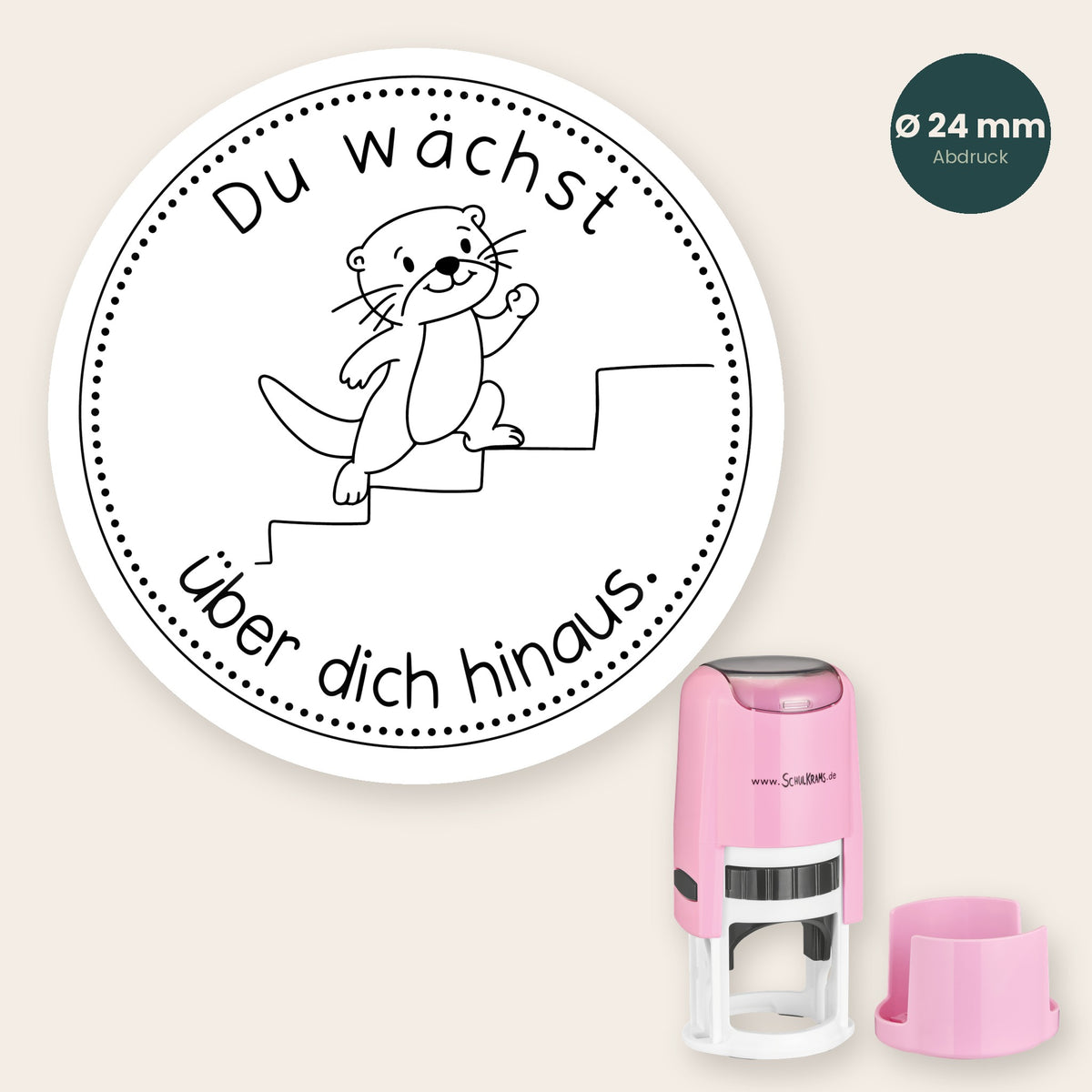 Stempel Otter - Du wächst über dich hinaus