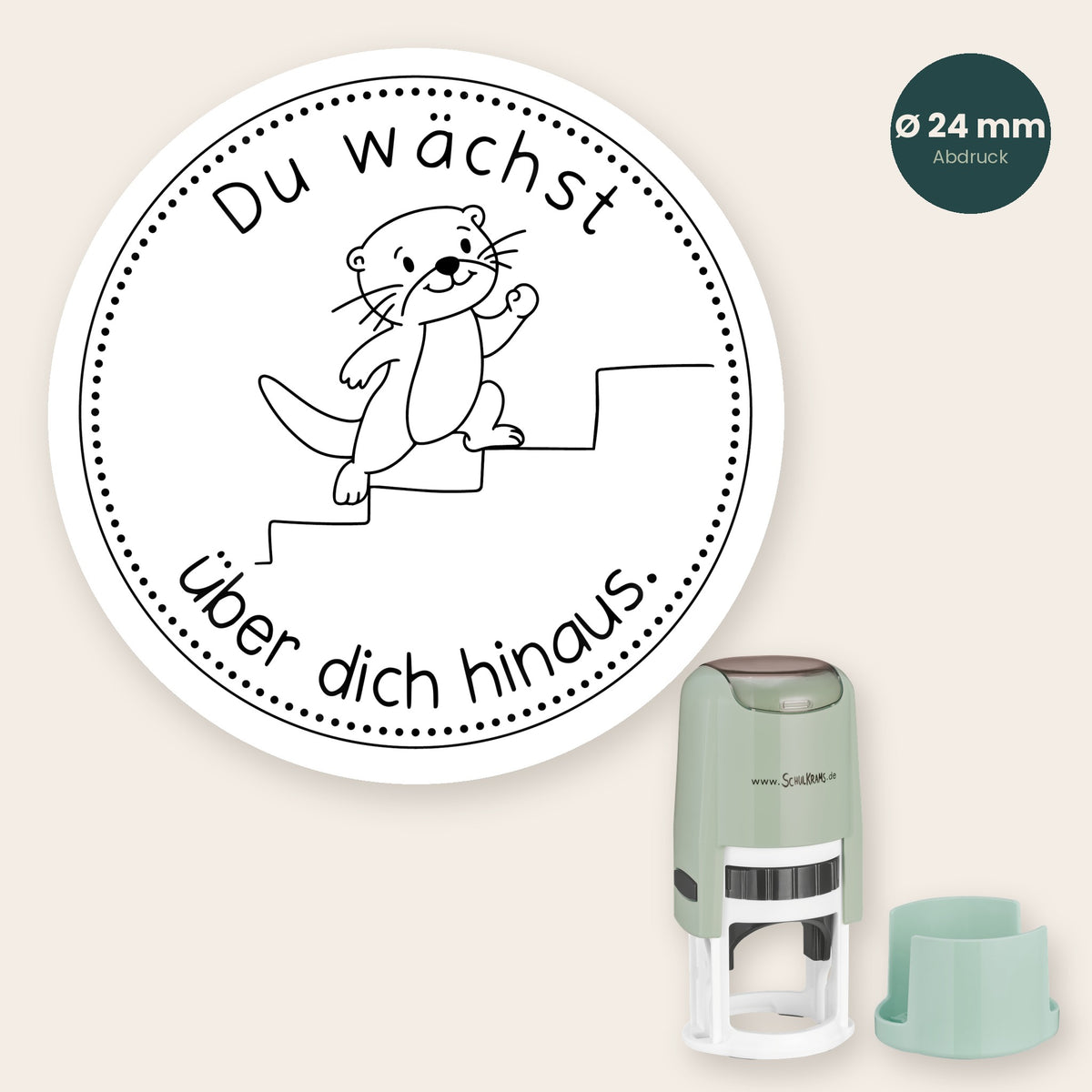 Stempel Otter - Du wächst über dich hinaus