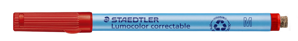 Folienstift wasserlöslich mit Filzradierer