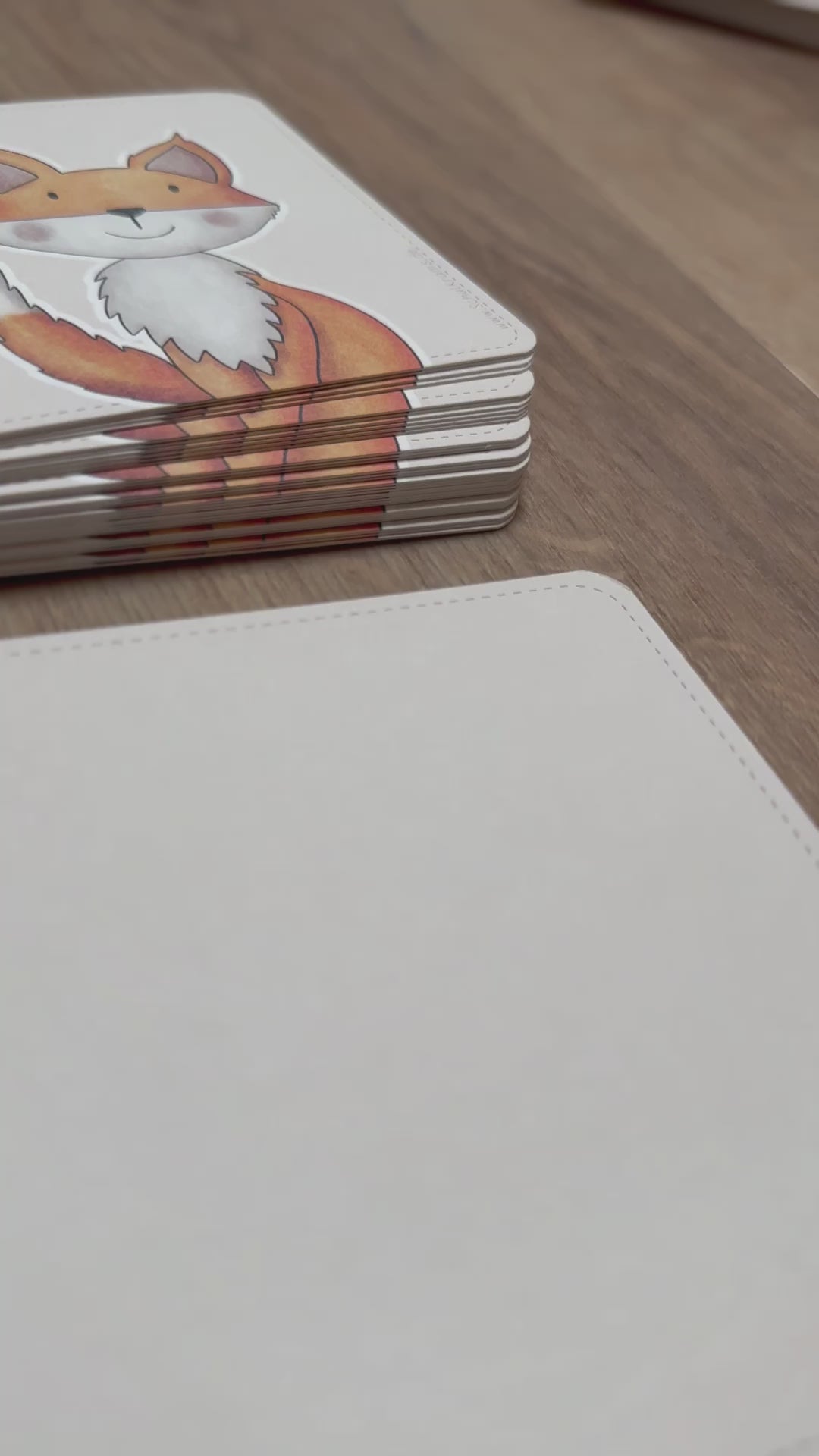 Postkarte Fuchs "Sei stolz auf dich!"