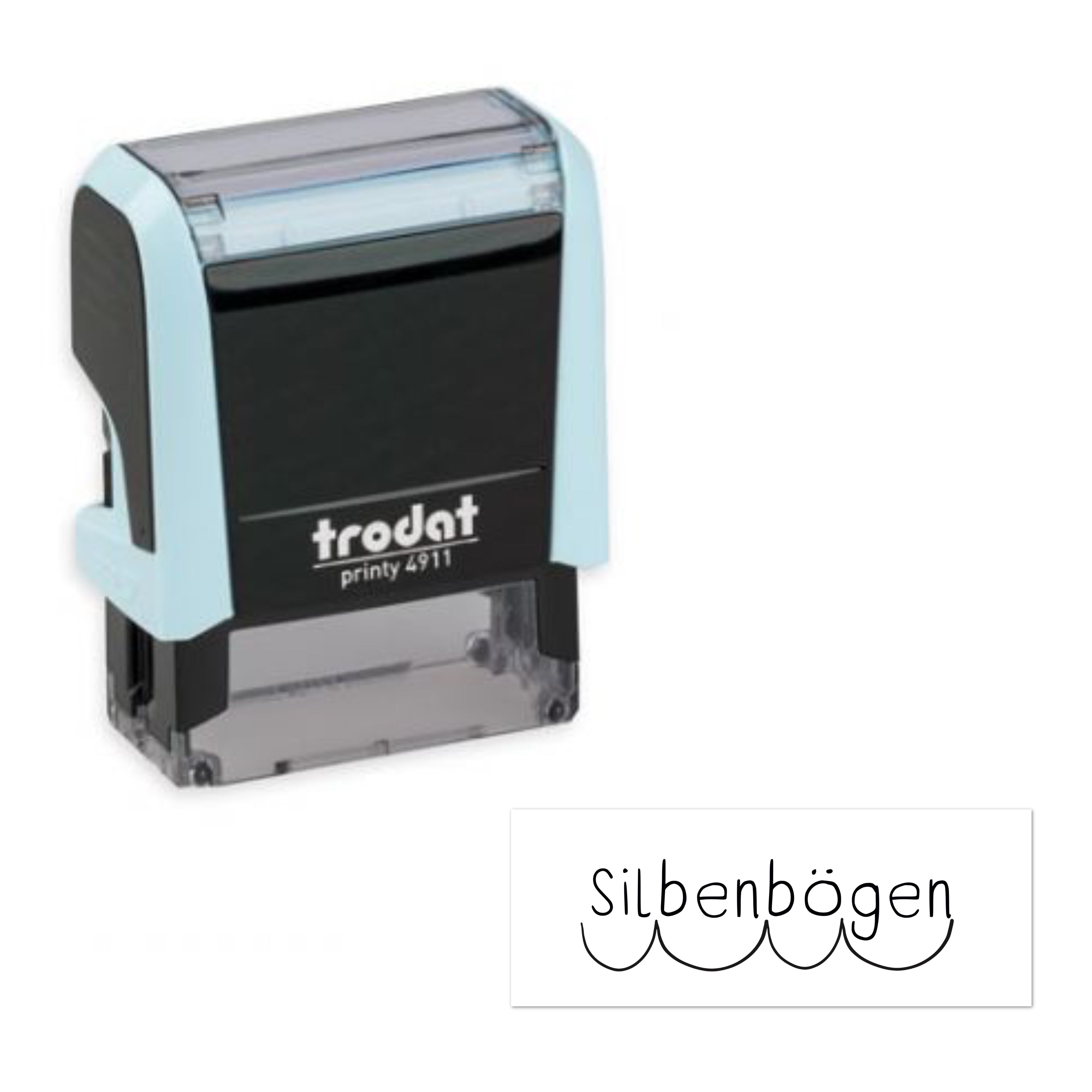 Stempelbaukasten - Ein Stempel nach deinen Wünschen (Modell 4911 - Abdruckfläche 37 x 14mm)