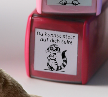 Stempel Erdmännchen - Schulstempel