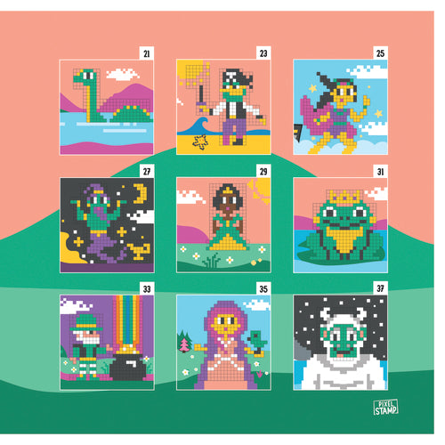 PIXEL STAMP Fantasie