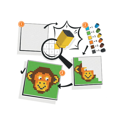 PIXEL STAMP Tiere