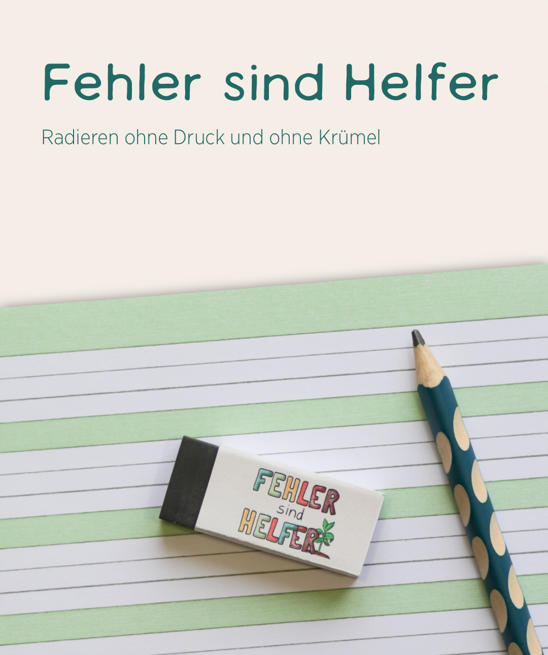 Cover Radiergummi „Fehler sind Helfer“ - Download