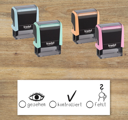 Stempel - Modell 4912 (47 x 18mm)