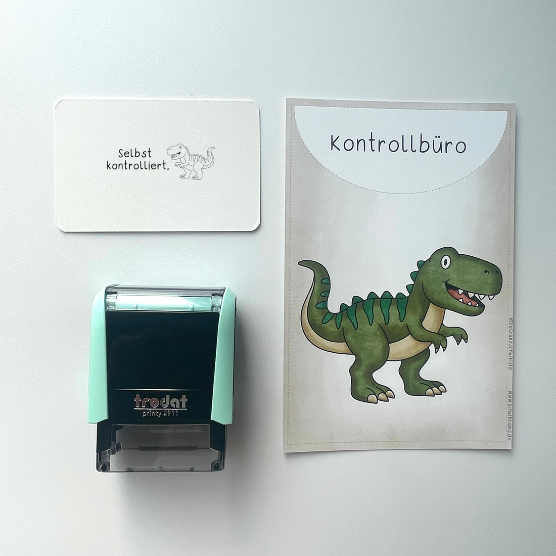 Stempel Dinosaurier &