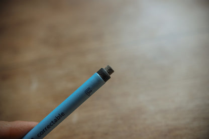 Folienstift wasserlöslich schwarz mit Filzradierer