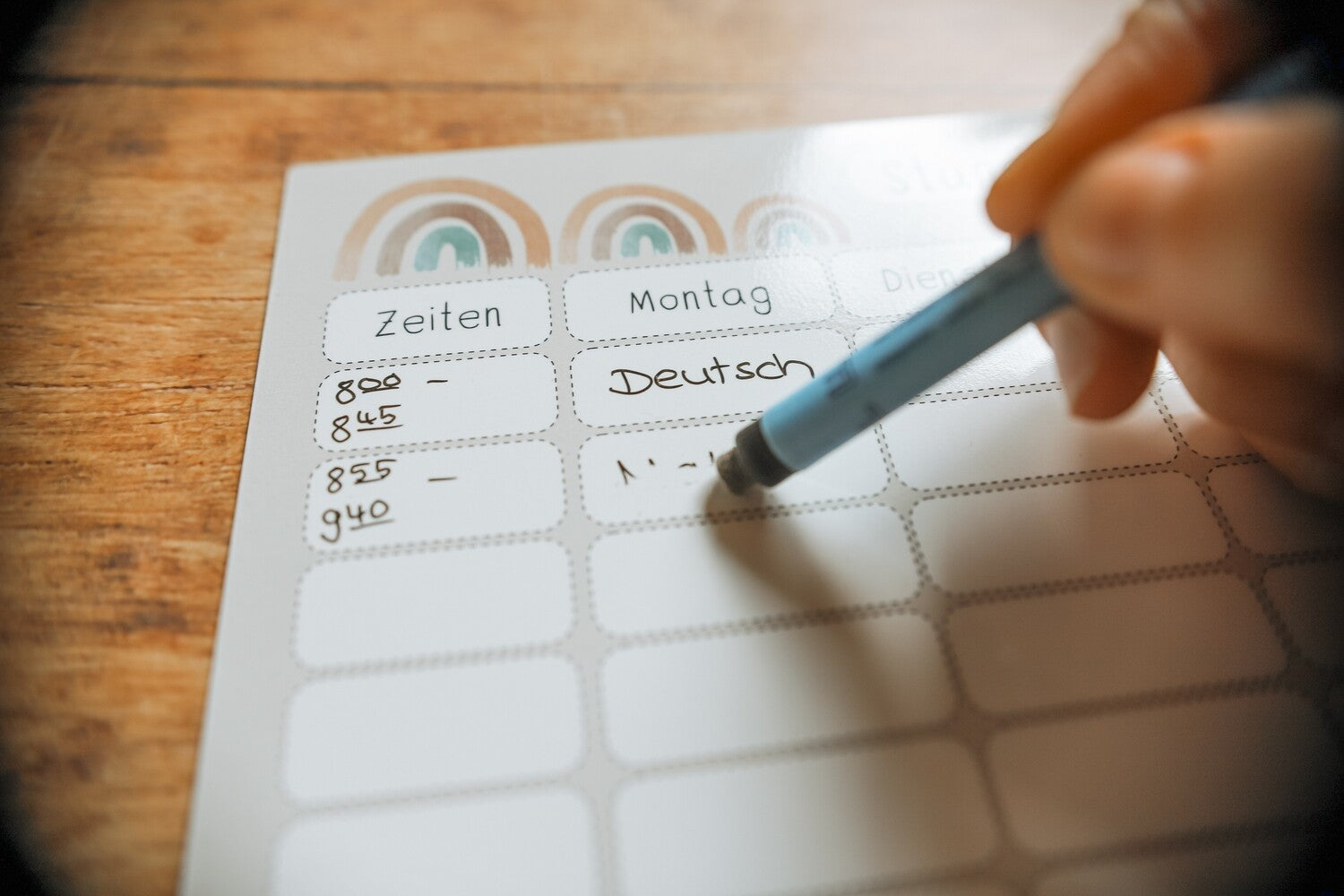 Folienstift wasserlöslich schwarz mit Filzradierer