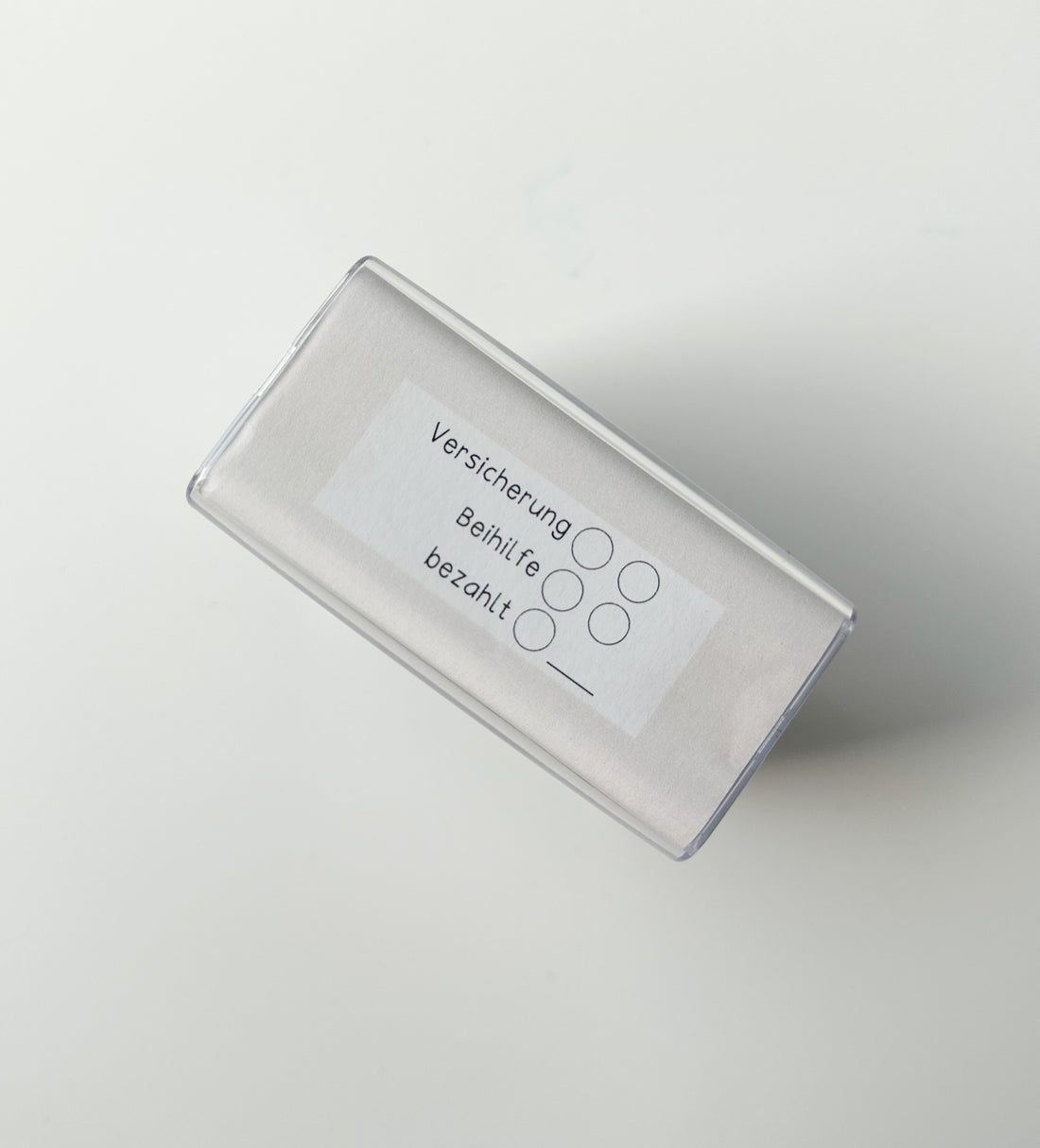 Stempel Arztrechnungen &