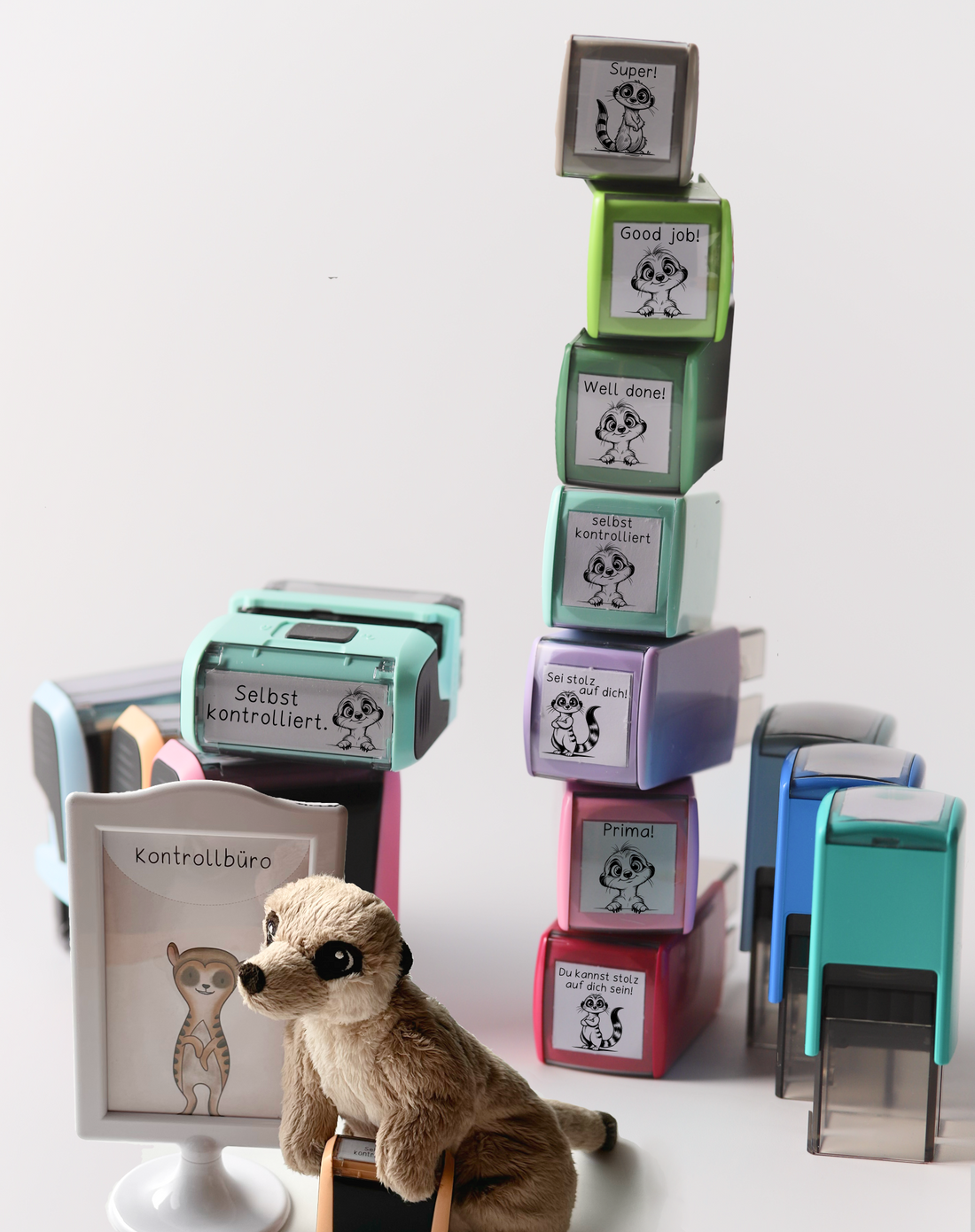 Stempel Erdmännchen - Schulstempel