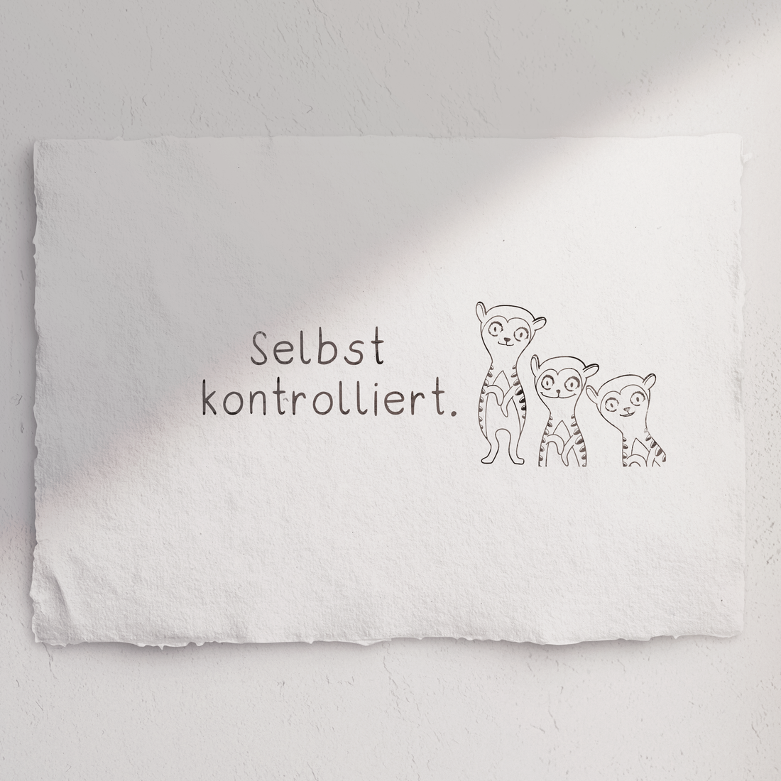 Stempel Erdmännchen &