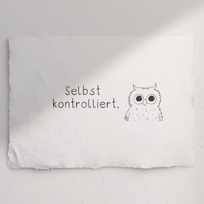 Stempel Eule &
