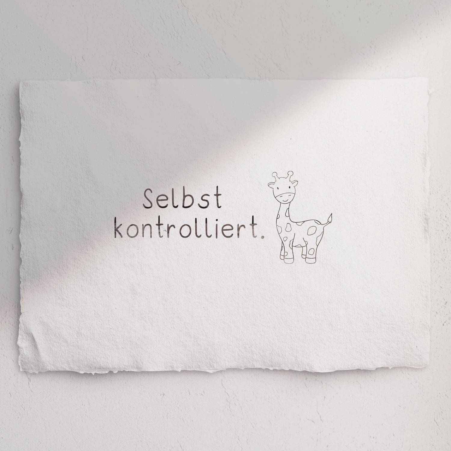 Stempel Giraffe &