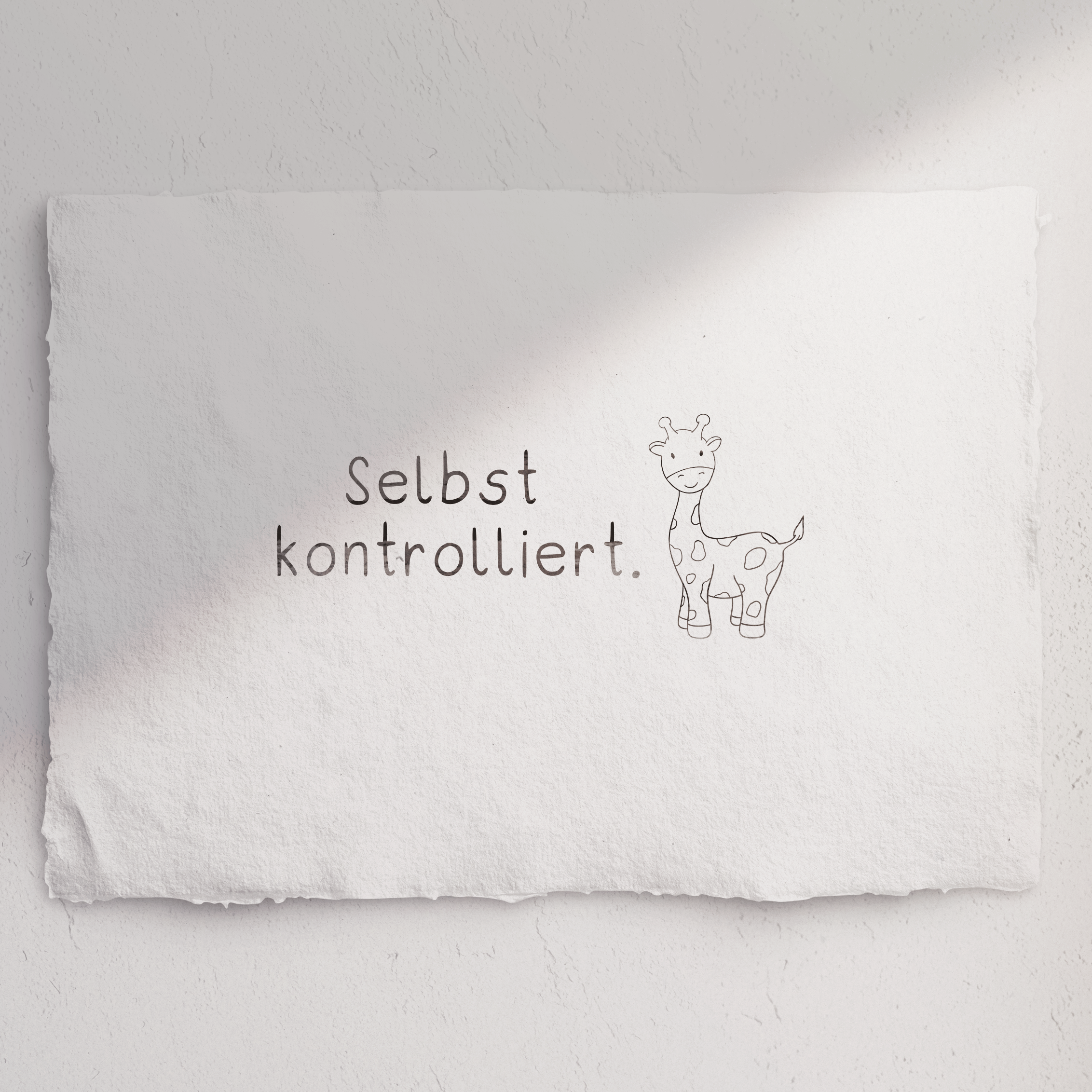 Stempel Giraffe &