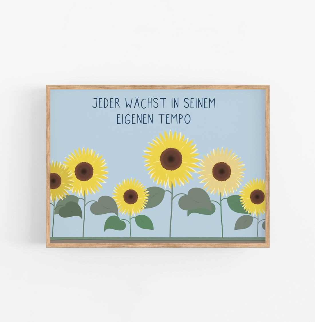 Poster 10 &quot;Jeder wächst in seinem eigenen Tempo&quot; Mutmachposter A3 - DieGrundschulkiste X misserena