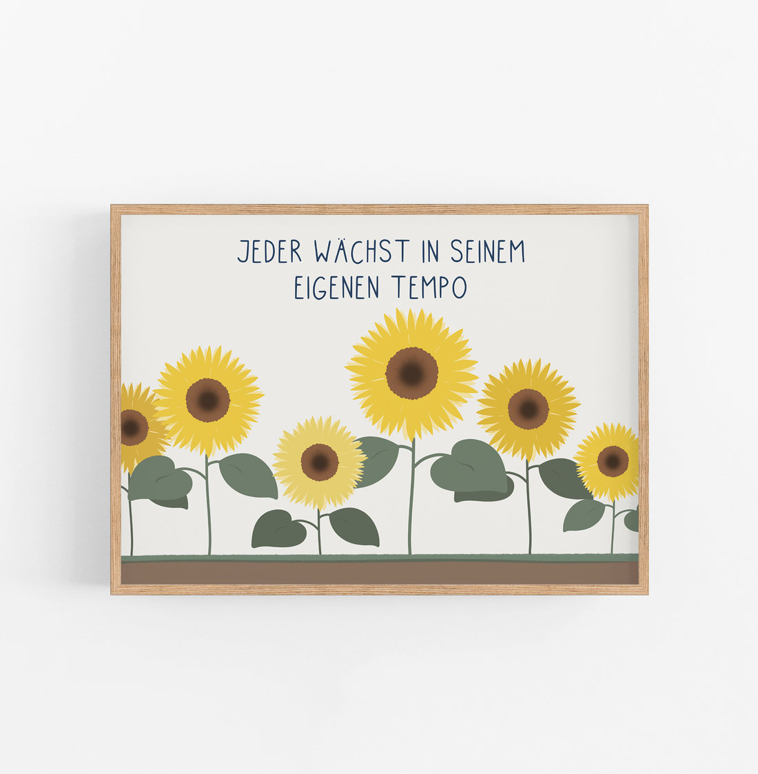 Poster 10 &quot;Jeder wächst in seinem eigenen Tempo&quot; Mutmachposter A3 - DieGrundschulkiste X misserena