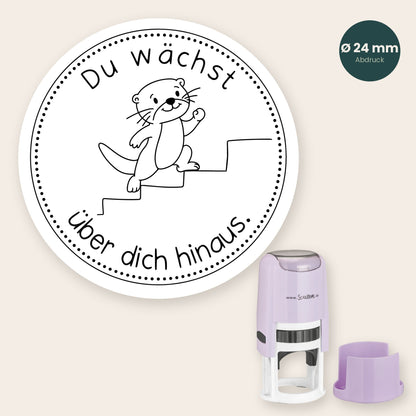 Stempel Otter - Du wächst über dich hinaus