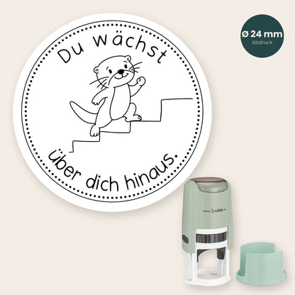Stempel Otter - Du wächst über dich hinaus