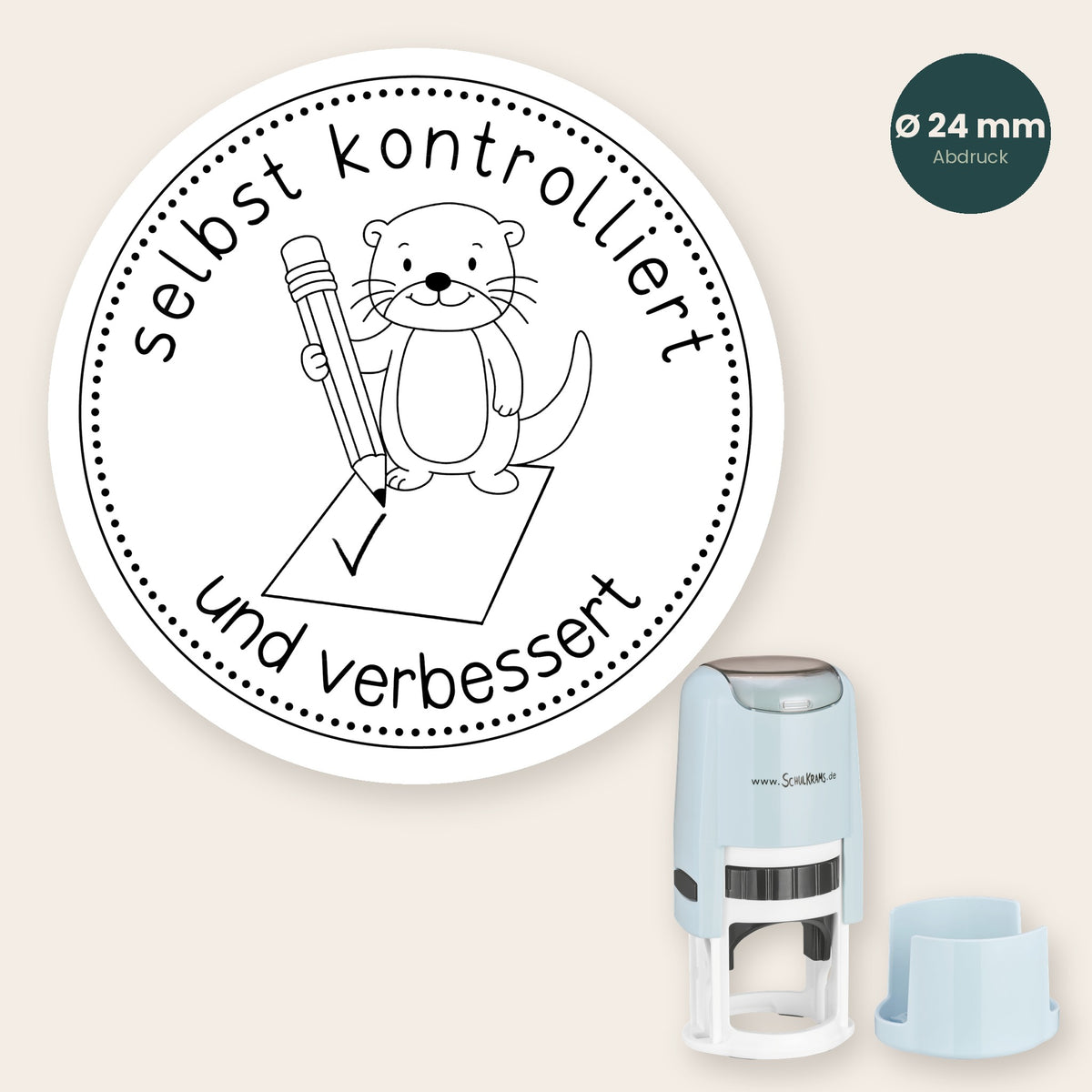 Stempel Otter - selbst kontrolliert und verbessert