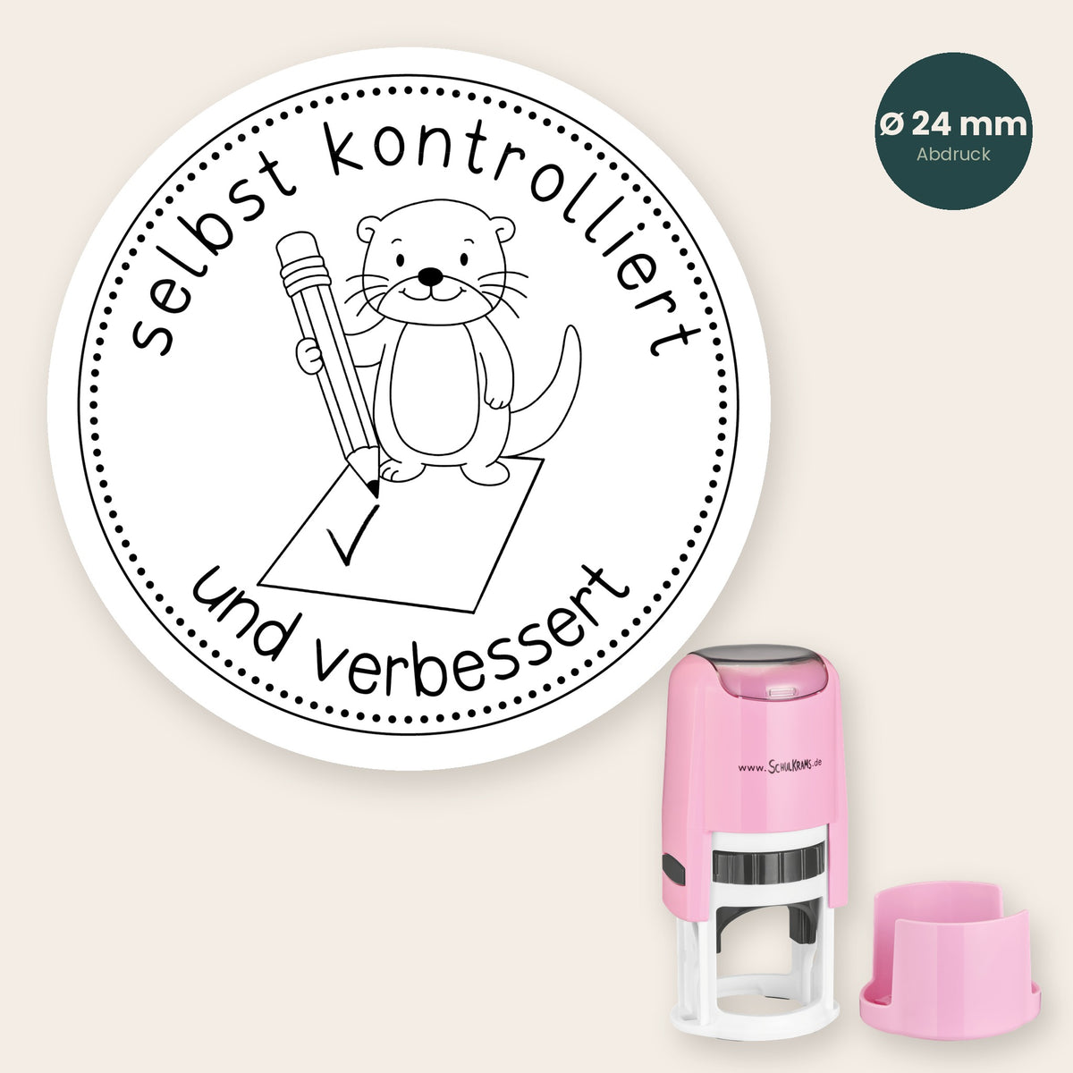 Stempel Otter - selbst kontrolliert und verbessert