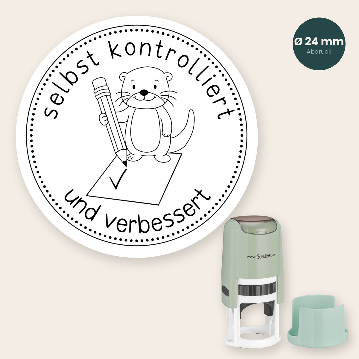 Stempel Otter - selbst kontrolliert und verbessert