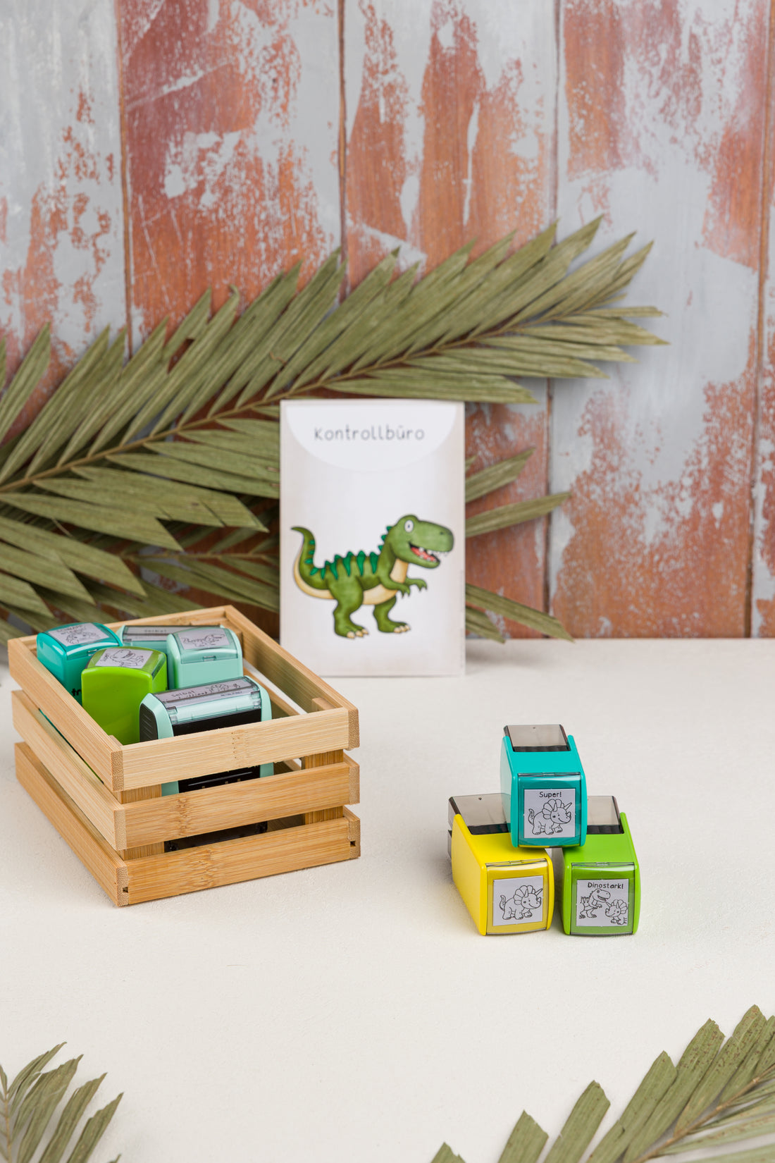 Stempel  Dinosaurier - Schulstempel 20x20mm