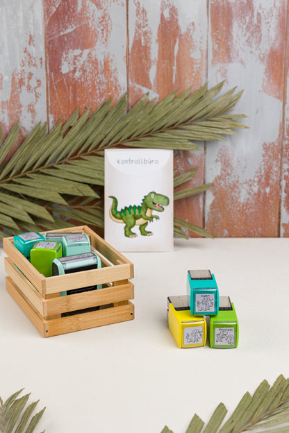 Stempel  Dinosaurier - Schulstempel 20x20mm