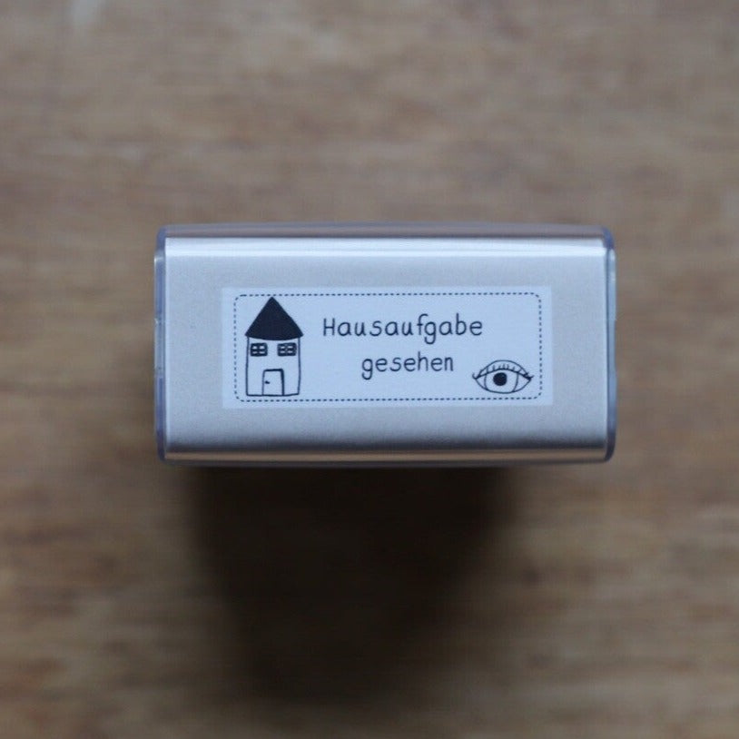 Stempel Rückmeldung Hausaufgaben - &