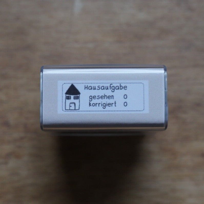 Stempel Rückmeldung Hausaufgaben - &