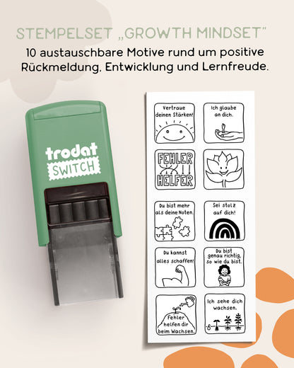 SWITCH Stempelset Growth Mindset - 10 Motive zum Wechseln