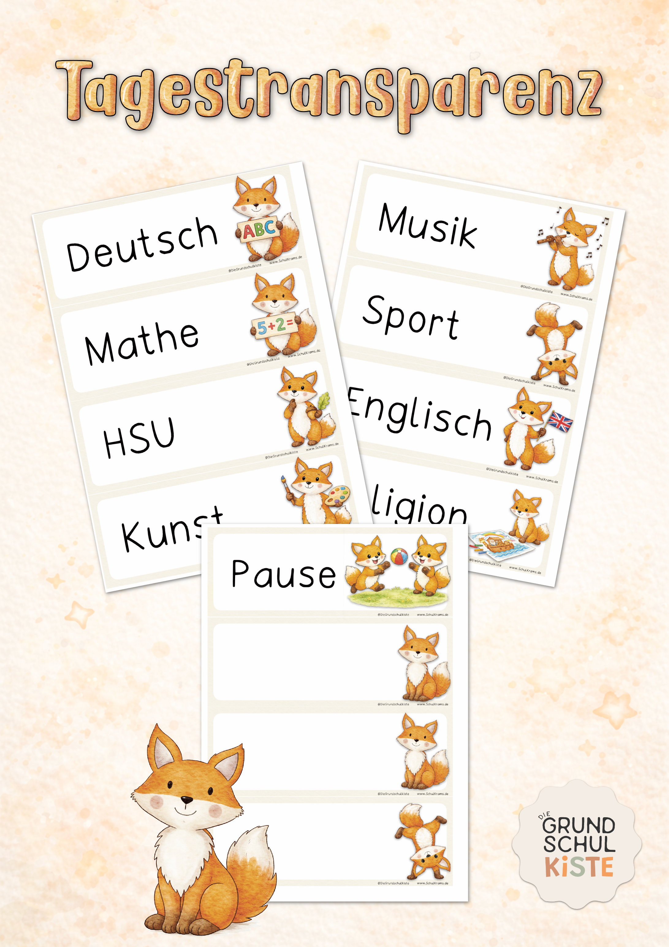Tagestransparenz Fuchs