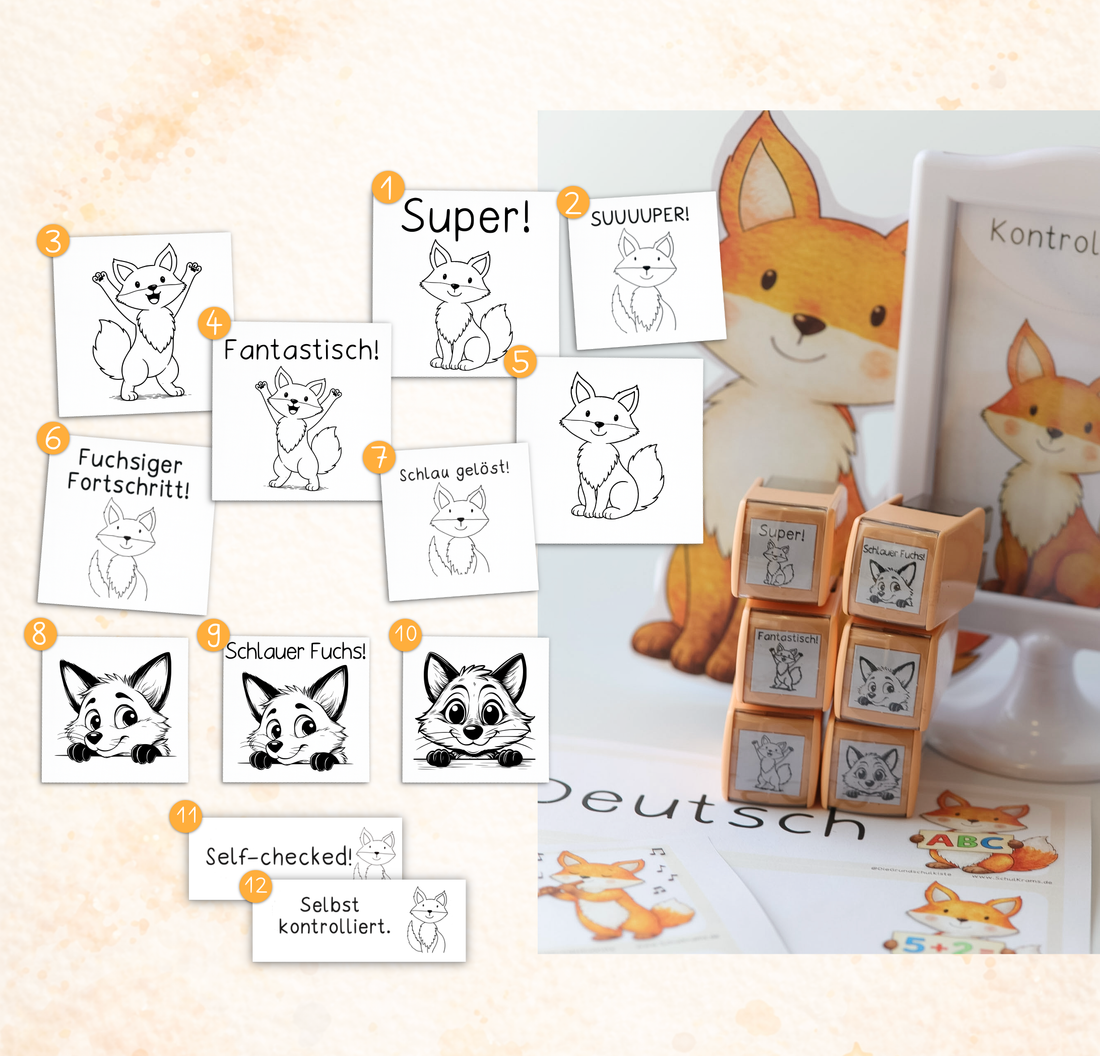 Stempel Fuchs - Schulstempel