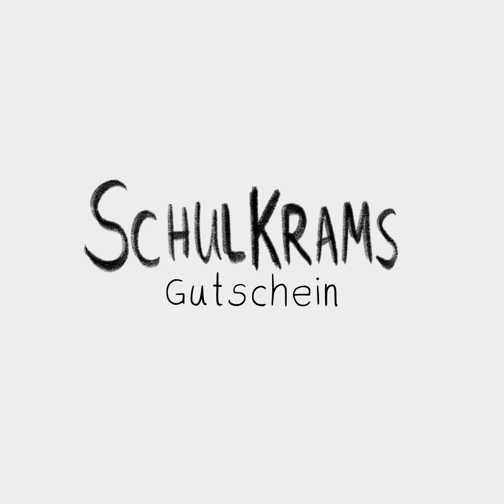 SchulKrams-Geschenkgutschein 10 - 100€