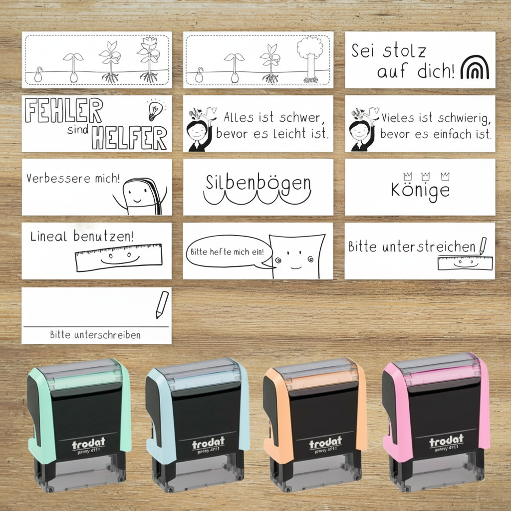 Stempel Project Stempelbaukasten - Ein Stempel nach deinen Wünschen (Modell 4911 - Abd ...
