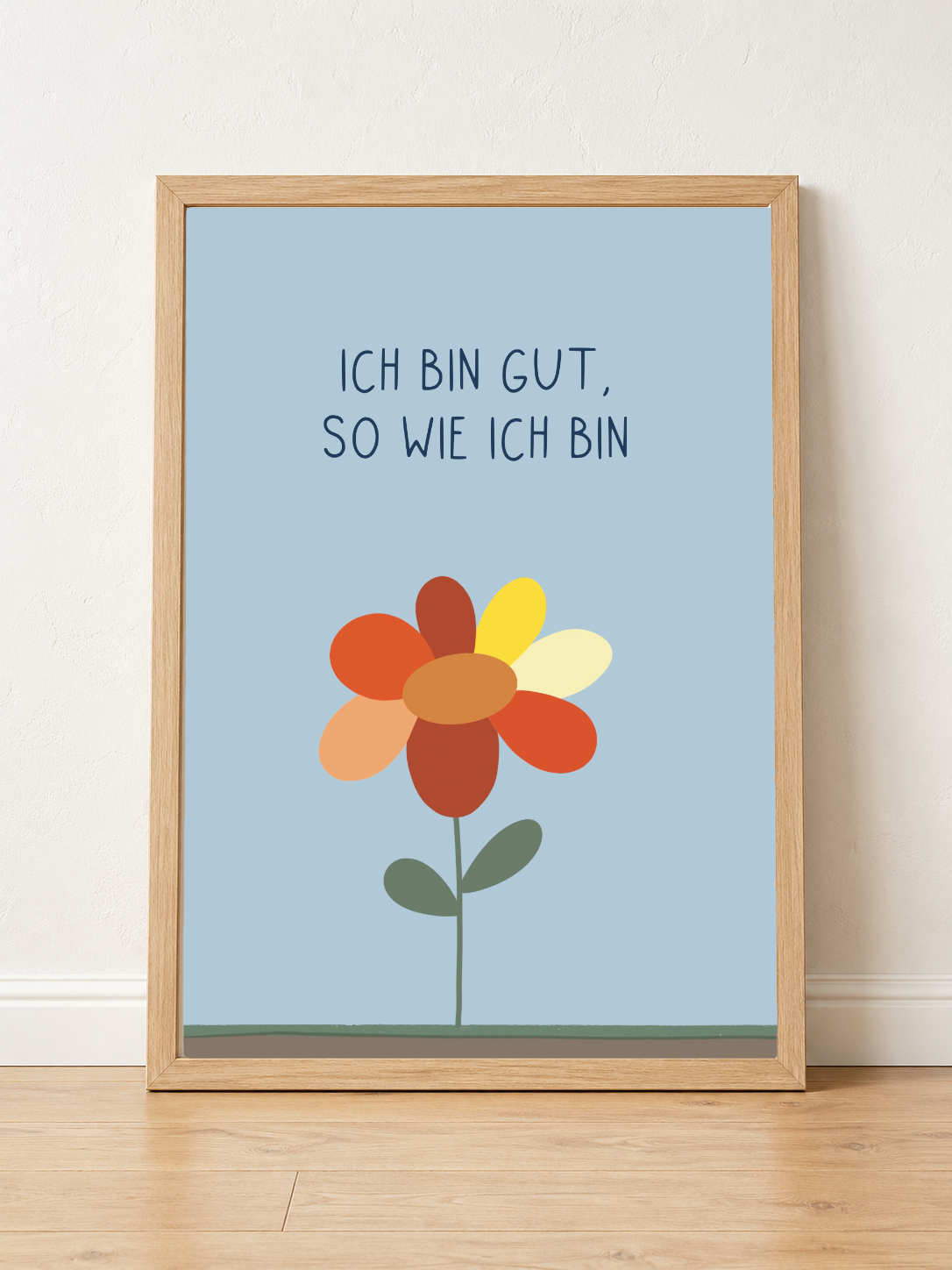 Poster 11 "ICH BIN GUT SO WIE ICH BIN" Mutmachposter A3 - DieGrundschulkiste X misserena