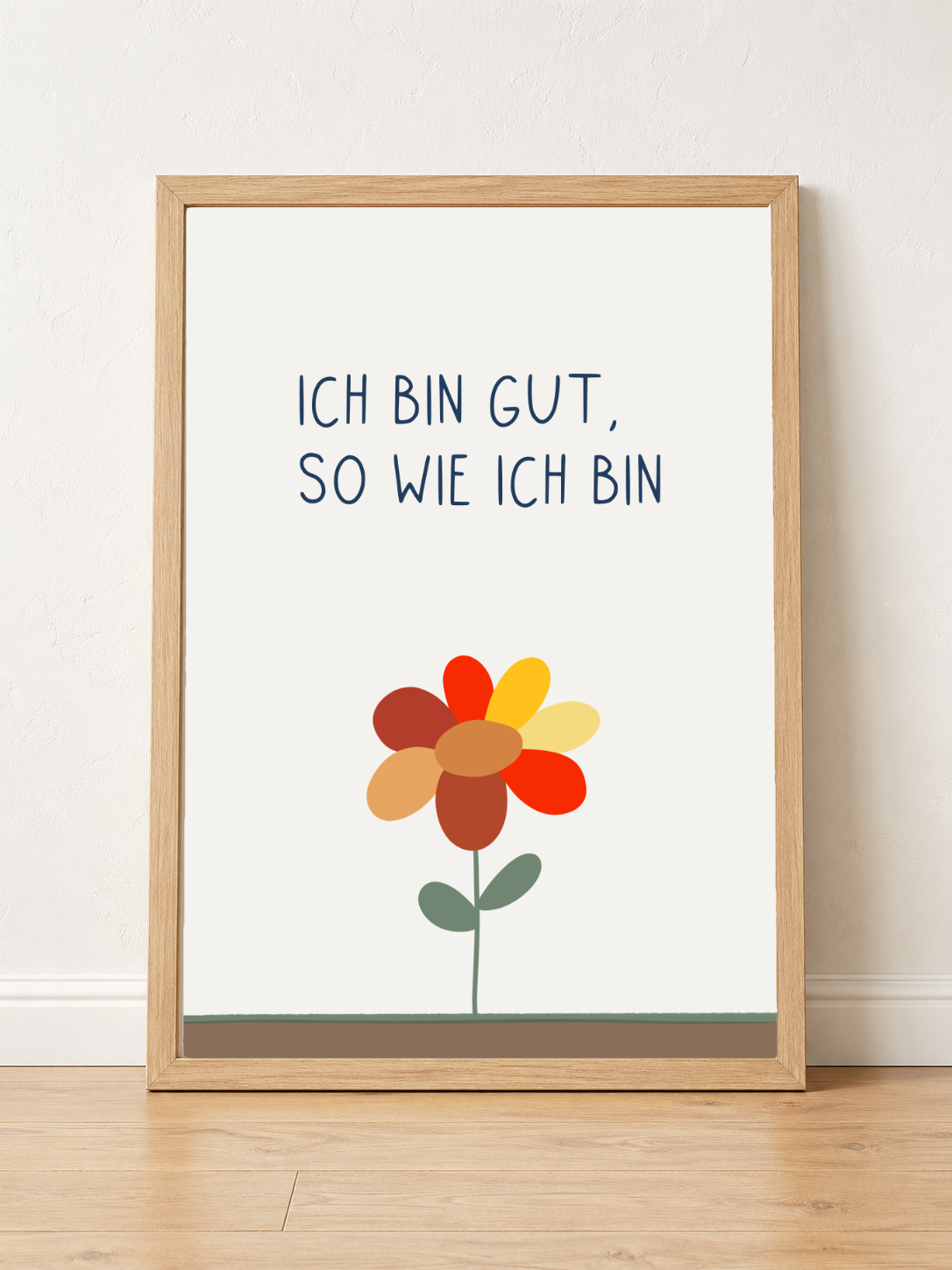 Poster 11 "ICH BIN GUT SO WIE ICH BIN" Mutmachposter A3 - DieGrundschulkiste X misserena