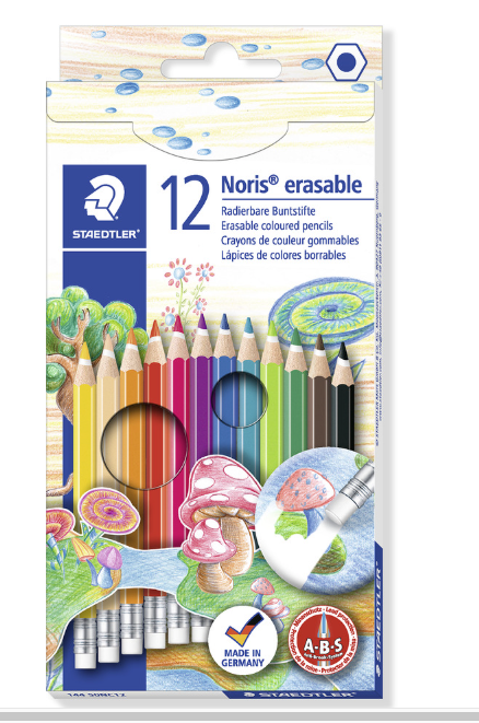 Radierbare Buntstifte STAEDTLER Noris erasable